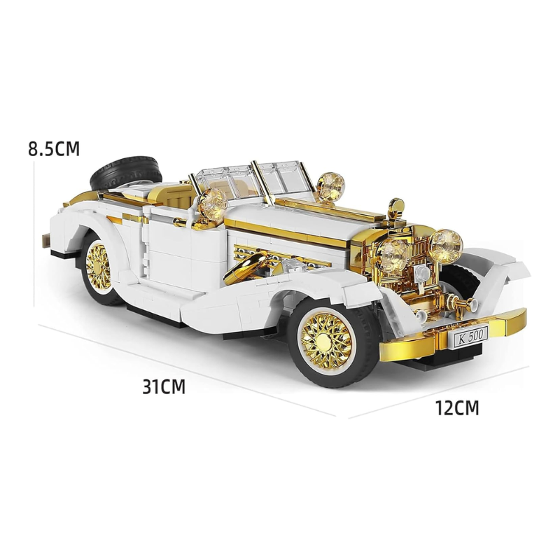 KlassikGold™ – K500 Vintage Auto Bouwset