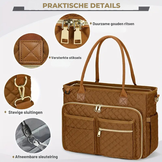 WorkMate™ – Laptop Tas voor Dames – 15,6 Inch Professioneel & Praktisch