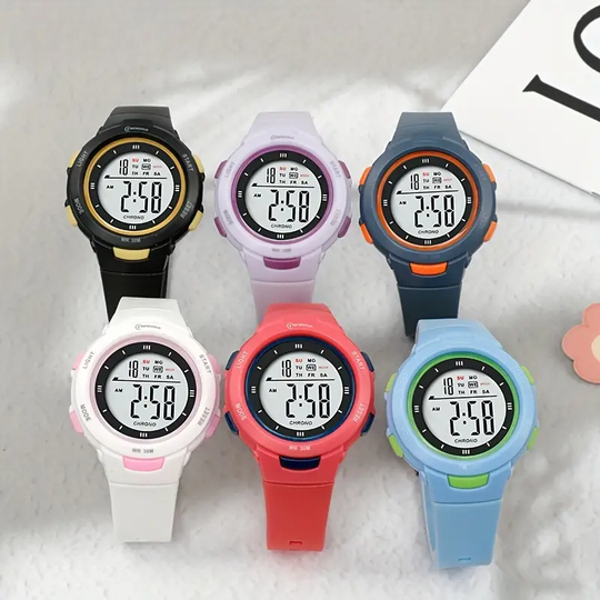 TimeShine™ – Waterdicht Digitaal Kinderhorloge – 30M Lichtgevende Display