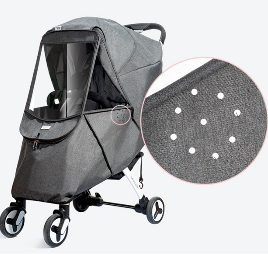 RainShield™ – Universele Kinderwagen Regencover Bescherming Kinderen