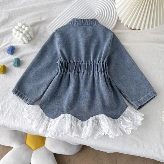 LaceDenim – Denim Jurk voor Meisjes