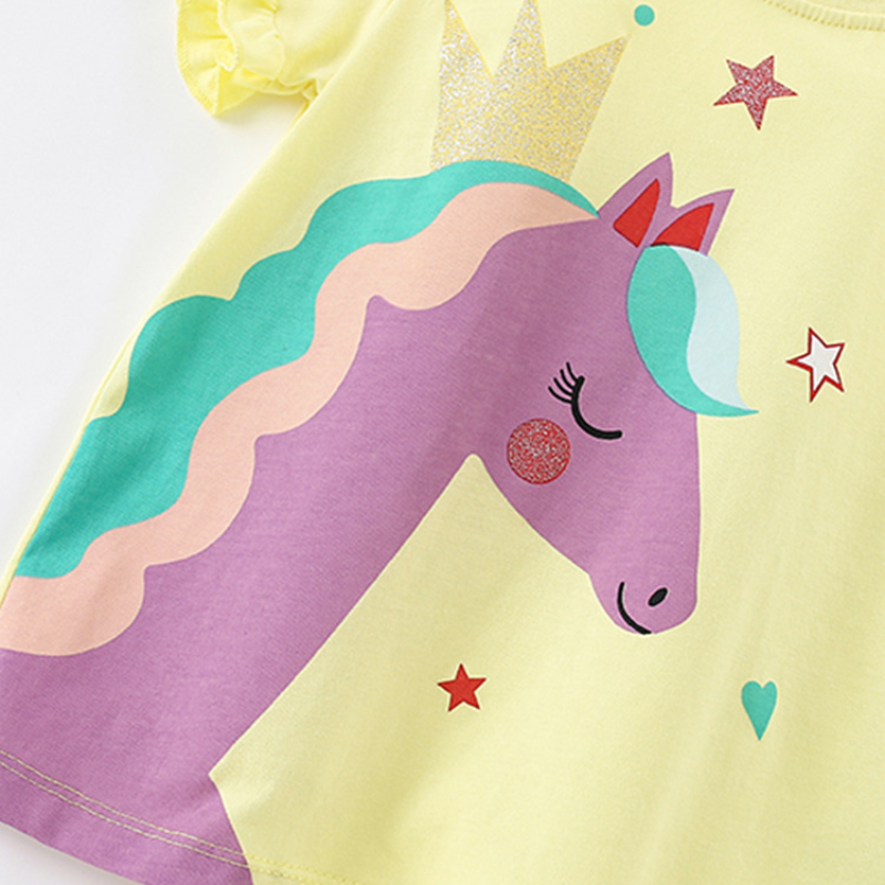 Xenia – Unicorn Ruffle T-shirt