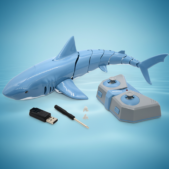 FinDrive bestuurbare RC haai - Milo & Moon