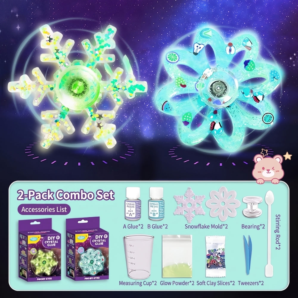 GlowSpinner – DIY Glow-in-the-Dark Fidget Spinner