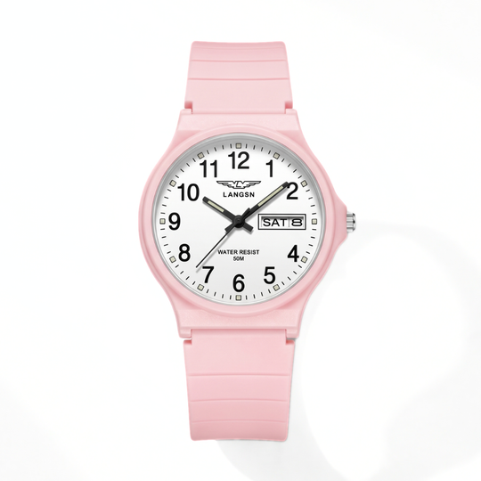 SportEase – Minimalistisch Quartz Sporthorloge