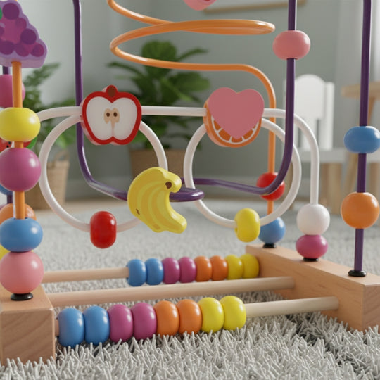 FruitFlex – 2-delige Houten Speelgoedset