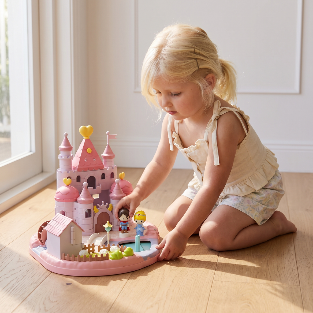 CityCastle – Magnetisch Poppenhuis met Licht en Muziek