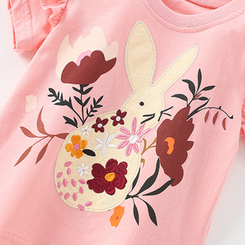 Bruna – Bloemen Bunny T-shirt