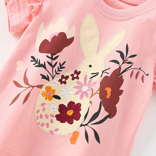 Bruna – Bloemen Bunny T-shirt
