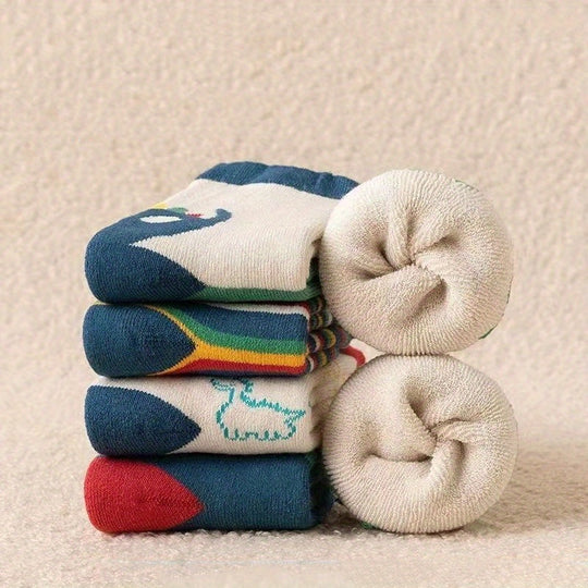 DinoPlush™ – 20-Pack Jongens Dinosokken Set – Warme Winter Sokken