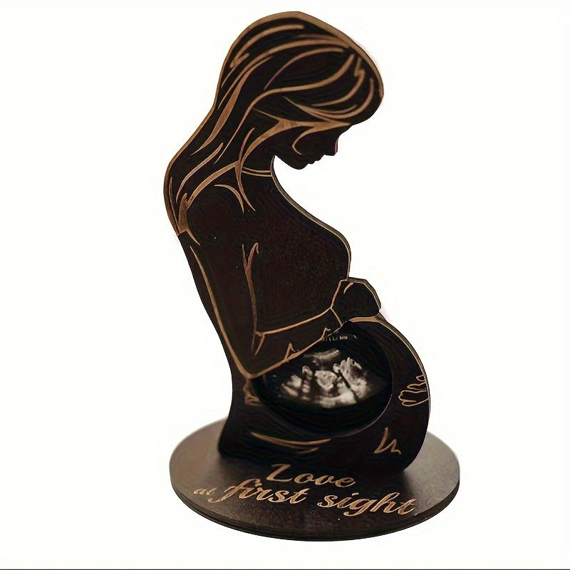 HeartPrint™ – Houten Baby Echo Fotolijst