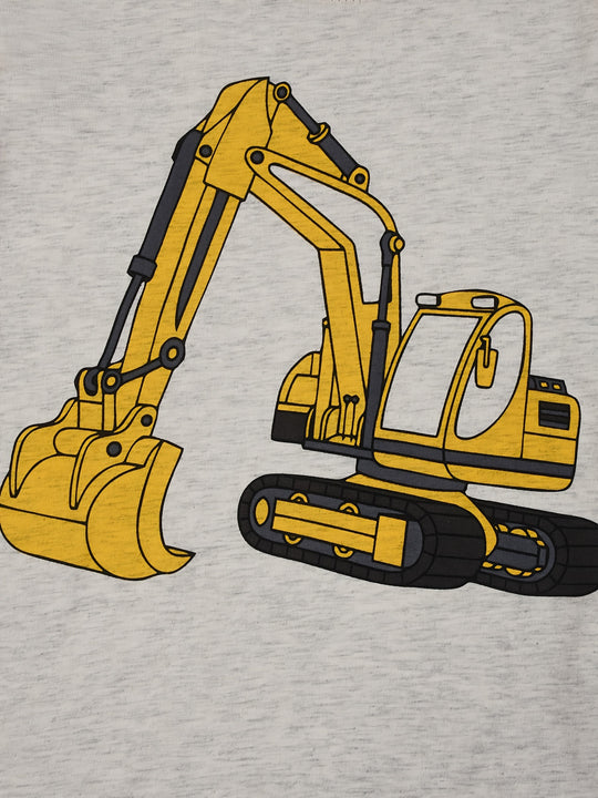 ExcavaFun™ – Jongens Graafmachine Pyjama Set