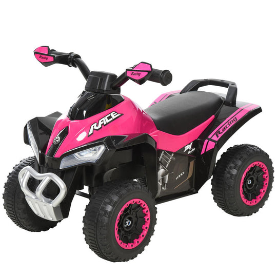 PinkTrail™ 6V Elektrische Kinder Quad – Roze Ride-On ATV voor Peuters (18-36 maanden)