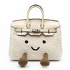 ClassicPurse – Bolsito de Peluche con Carita en Colores Clásicos