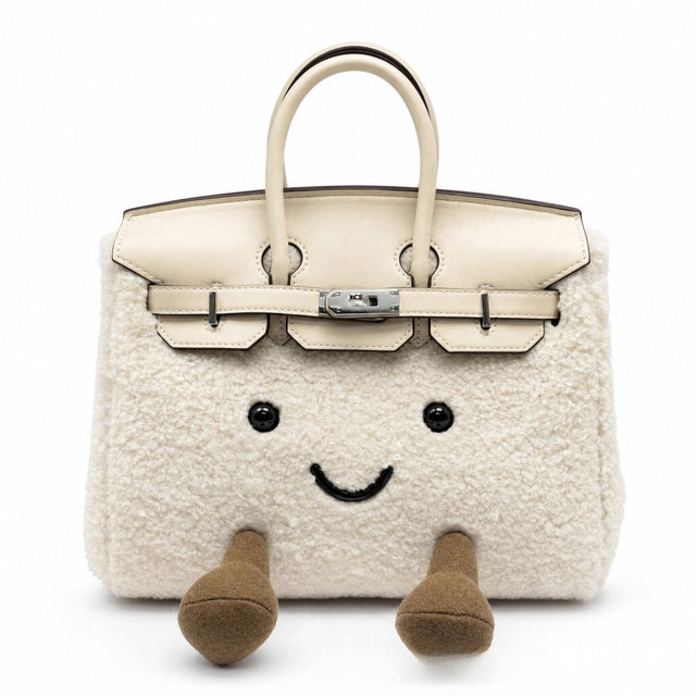 ClassicPurse – Bolsito de Peluche con Carita en Colores Clásicos