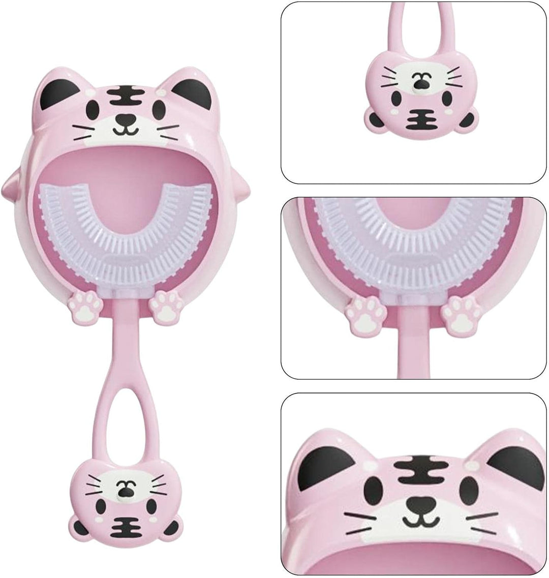 Milobrush™ – 3-pack U-vormige BPA-vrije Kindertandenborstels 2-5 Jaar