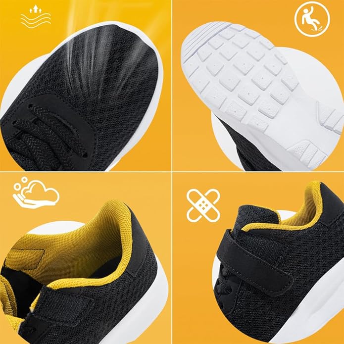 AirMove – Mesh Kinder Sneakers met Flexibele Zool en Treklipje