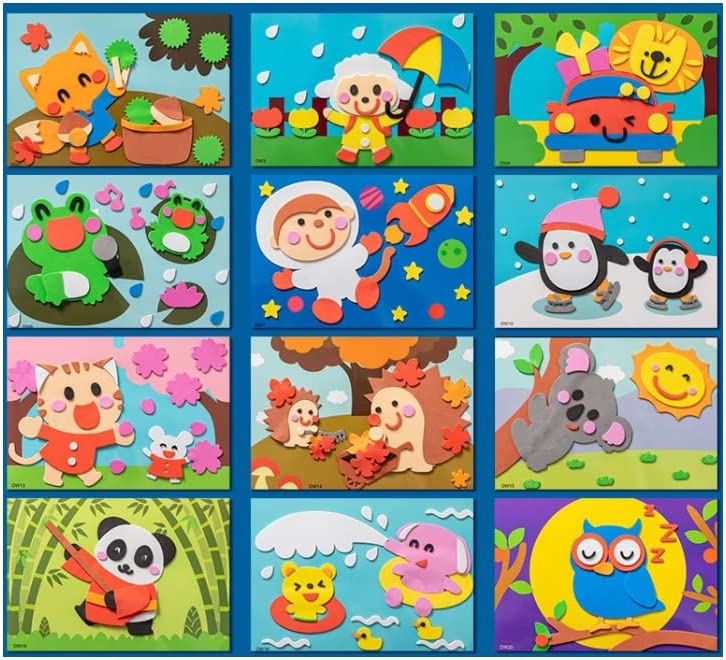 StickieTales™ – Creatieve Foam 3D Sticker puzzels