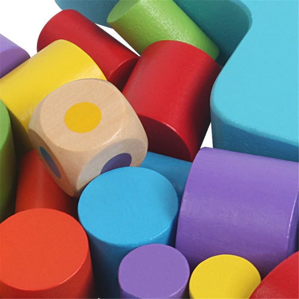 BalanceMaster™ – Houten Evenwichts- & Stapelspel voor Kinderen