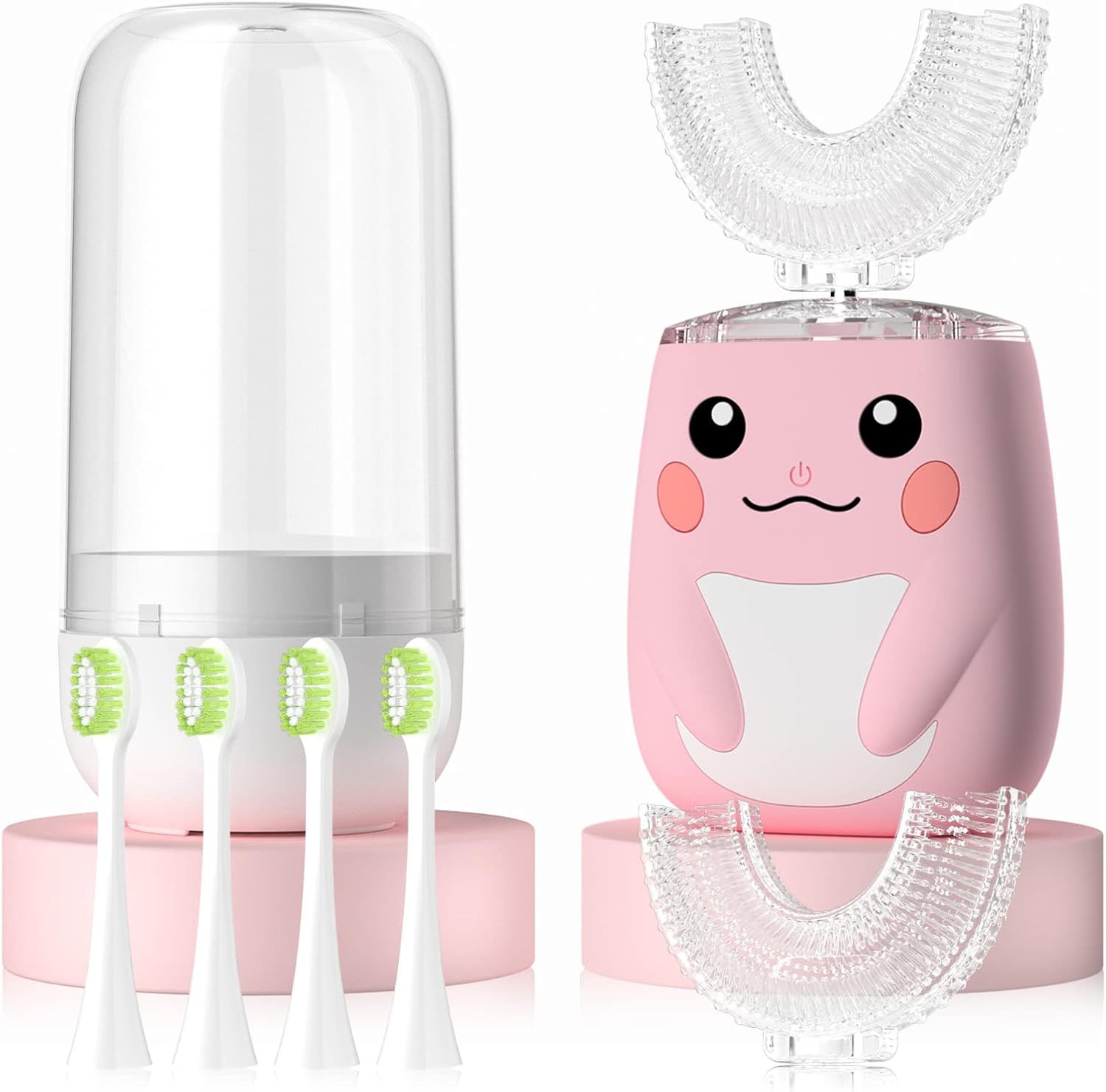 MiloBrush™ Kinder Elektrische Tandenborstel set – Pikachu Editie (360° U-Vorm, 6 standen)