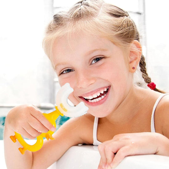 MiloBrush™ Kinder Ducky Tandenborstelset – 2 stuks (2-12 jaar)