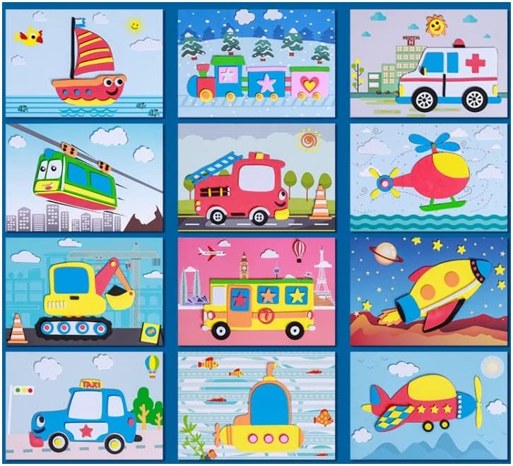 StickieTales™ – Creatieve Foam 3D Sticker puzzels