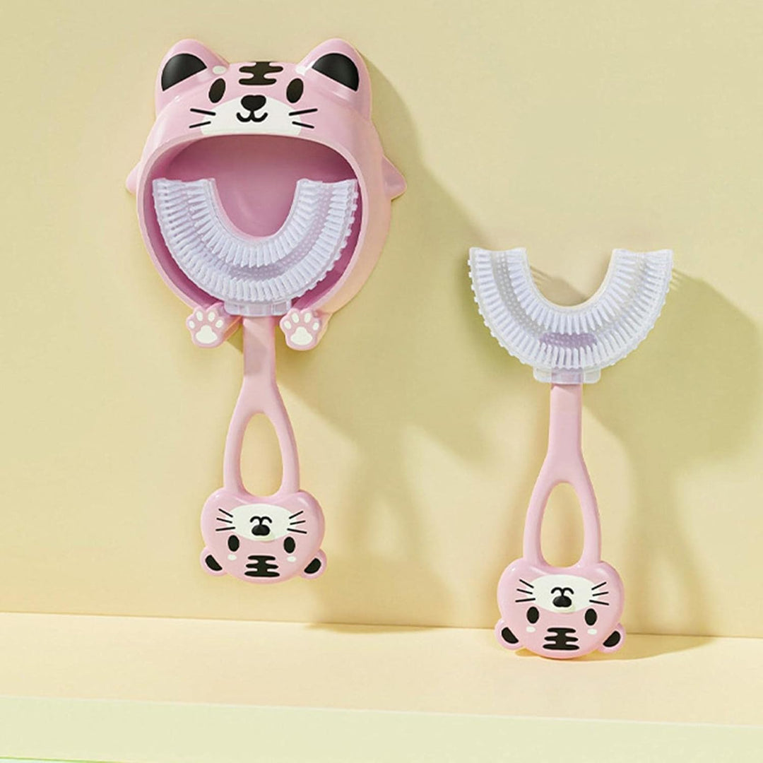 Milobrush™ – 3-pack U-vormige BPA-vrije Kindertandenborstels 2-5 Jaar