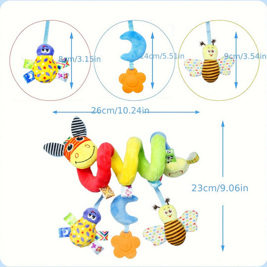 SpiraLoom™ – Baby Spiraal Mobile – Hangend Sensorisch Speelgoed
