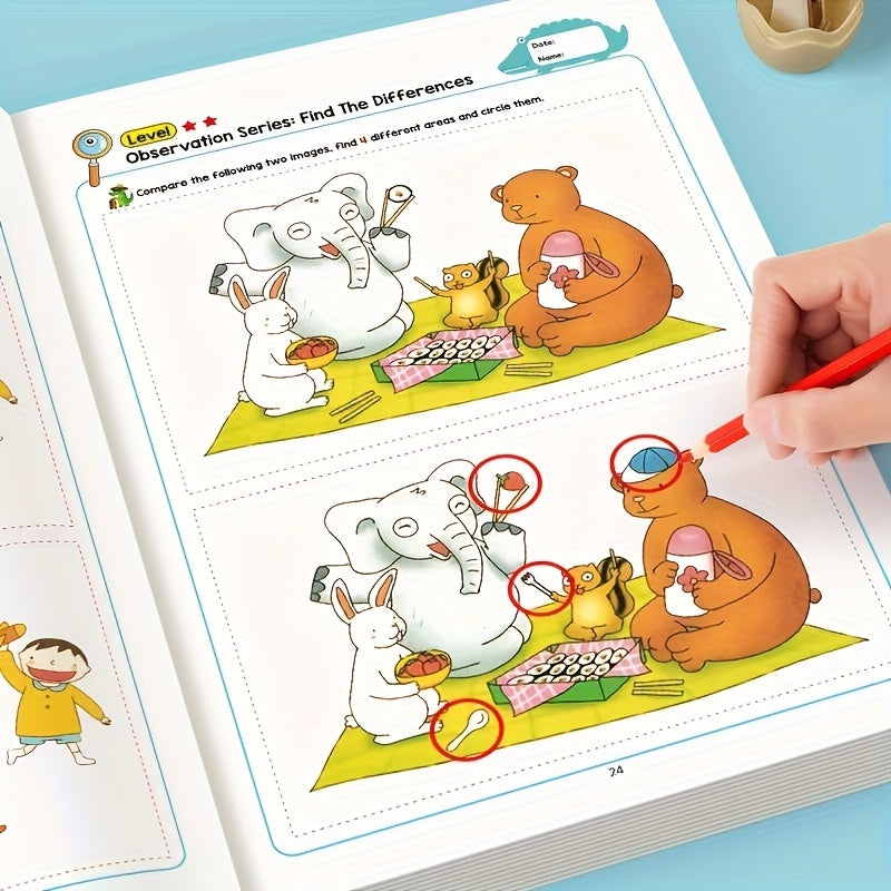 Zoek de verschillen™ – 2-Pack Activiteitenboek voor Oplettende Oogjes