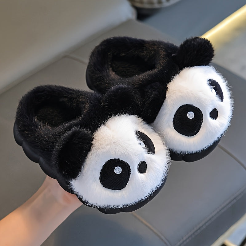 PandaSteps™ – Warme Pluche Winter Slippers voor Kinderen