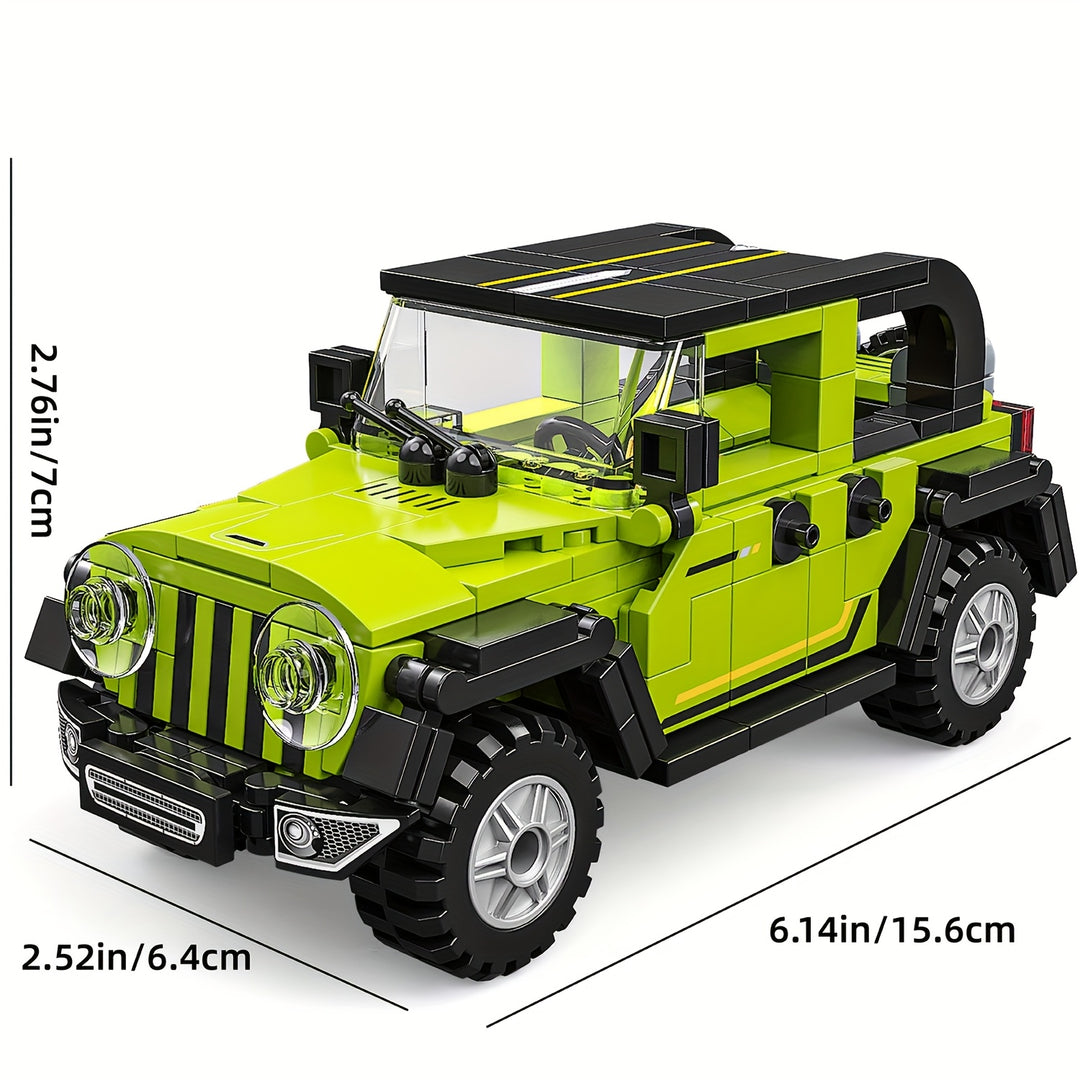 TrailRider™ – 300+ Stuks Off-Road Voertuig Bouwset