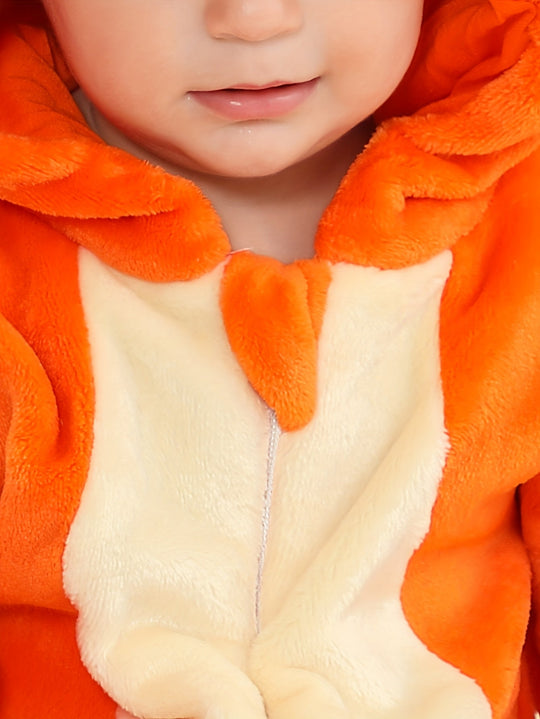 FoxyCub™ – Schattige Vosjesromper voor Kinderen – Dik, Warm & Gezellig