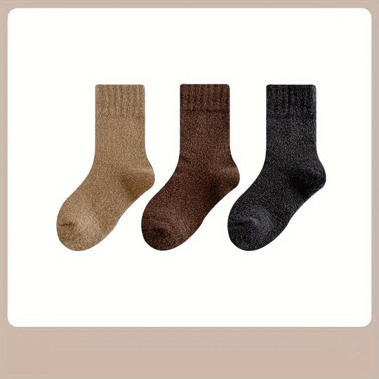 FleeceCozy™ – 3-Pack Kinder Fleece Sokken – Warme Dikke Sokken