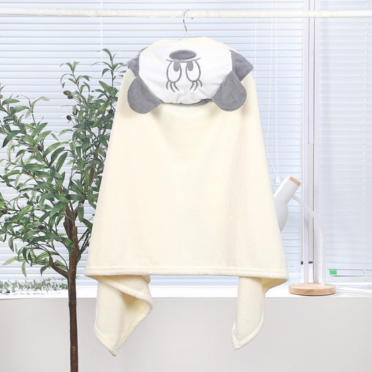 SnuggleHood – Geborduurde Babybadcape