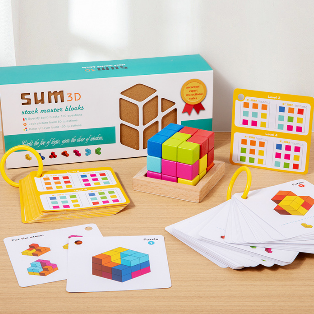 StackLogic – Houten 3D Puzzel