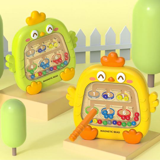ChickMaze – Magnetisch Speelgoed met Kleuren- en Telspel
