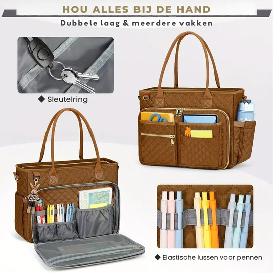 WorkMate™ – Laptop Tas voor Dames – 15,6 Inch Professioneel & Praktisch