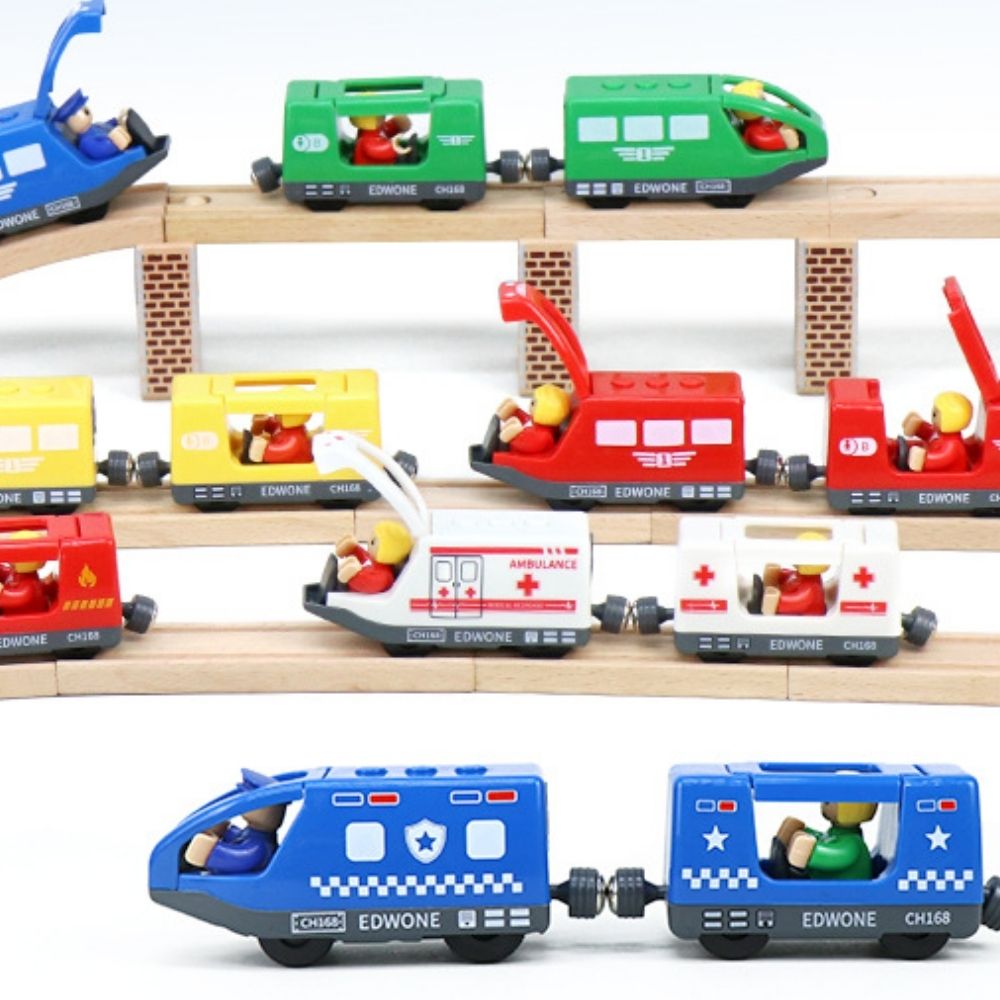 RemoteRail – Elektrische Treinset met Houten Rails