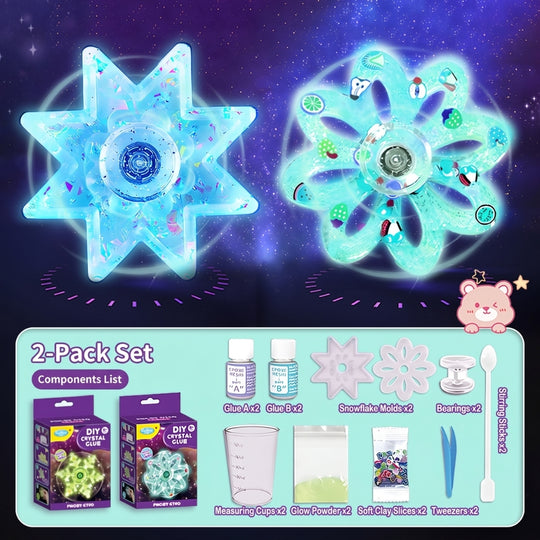 GlowSpinner – DIY Glow-in-the-Dark Fidget Spinner