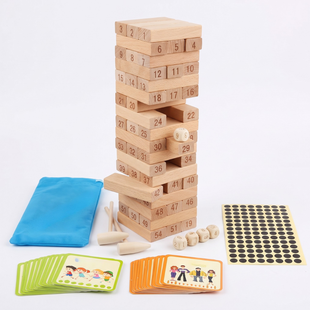 FamilyStack – Houten Stapelspel