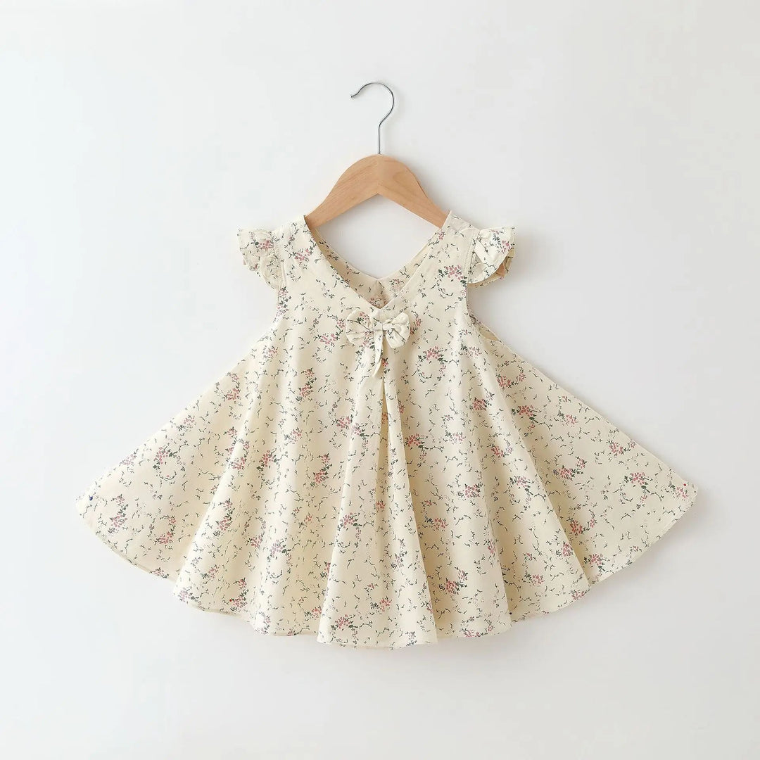 FloralTwirl – Luchtige Zomerjurk met Bloemenprint