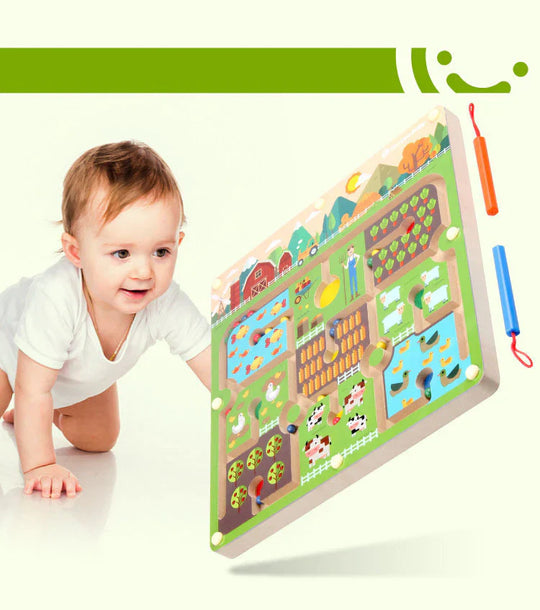 MazeMagnet™ – Magnetisch Doolhof Puzzel voor Kinderen