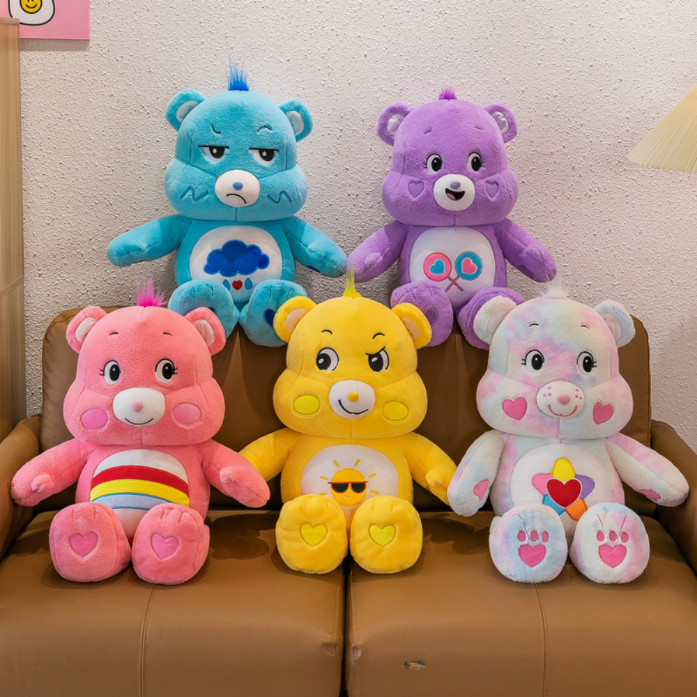 RainbowCuddle – Peluche Ours Coloré