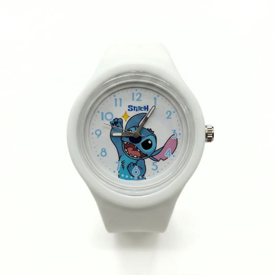StitchGlow – Stitch Kinderhorloge met Pastel Design
