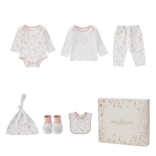 BunnyBloom – Baby Cadeauset van Katoen