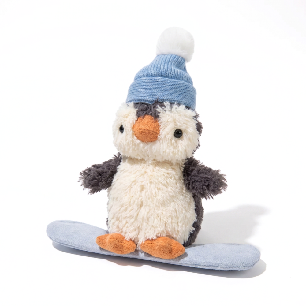 MiniCuddle – Dieren Knuffel Set Pinguïn, Varken en Eend van Zacht Pluche