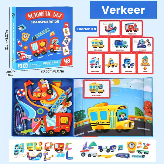 MagniDress™ – Magnetische Aankleedpuzzel voor Kinderen