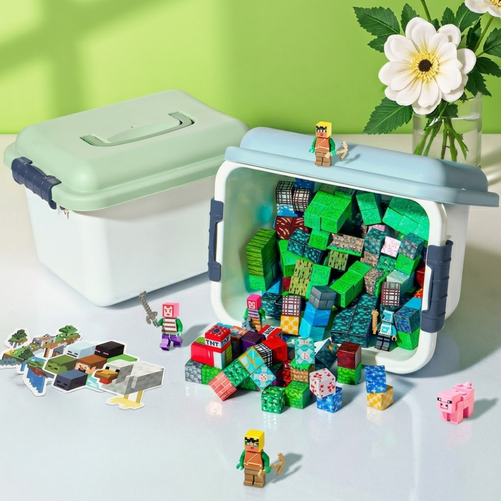 BlockCraft – Magnetische Bouwstenen voor Kinderen