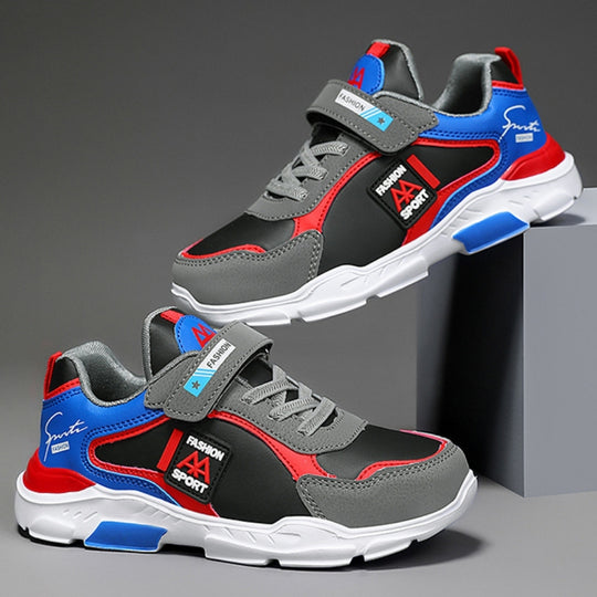 UrbanRun – Leren Sneakers voor Jongens
