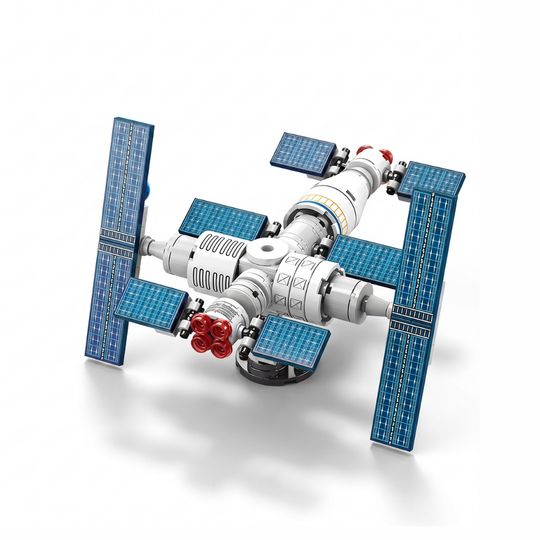 GalaxyBuilder – Ruimte Shuttle, Raket & Spacecraft Bouwset (79–130 Stuks)